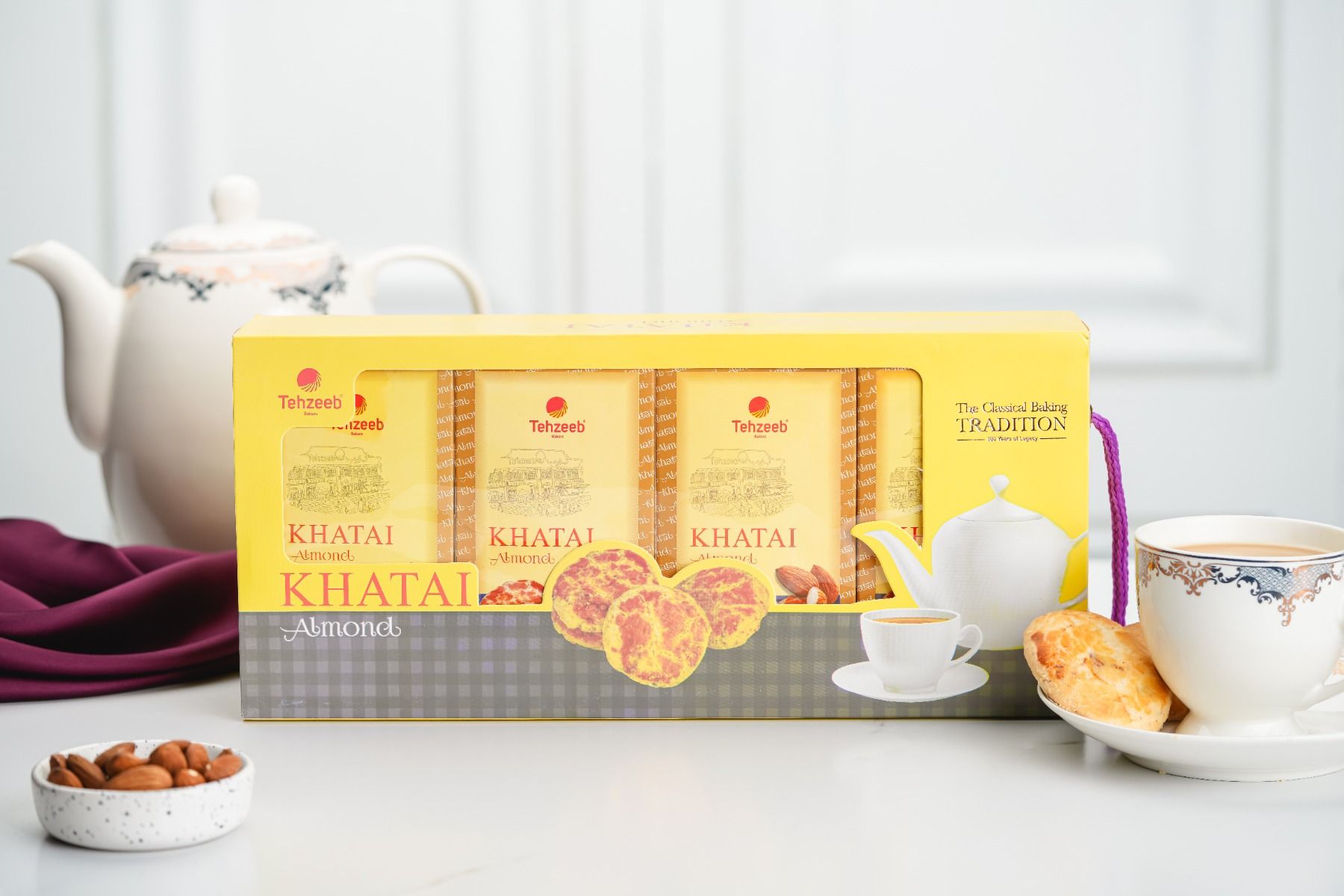 Almond Khatai Fancy Box